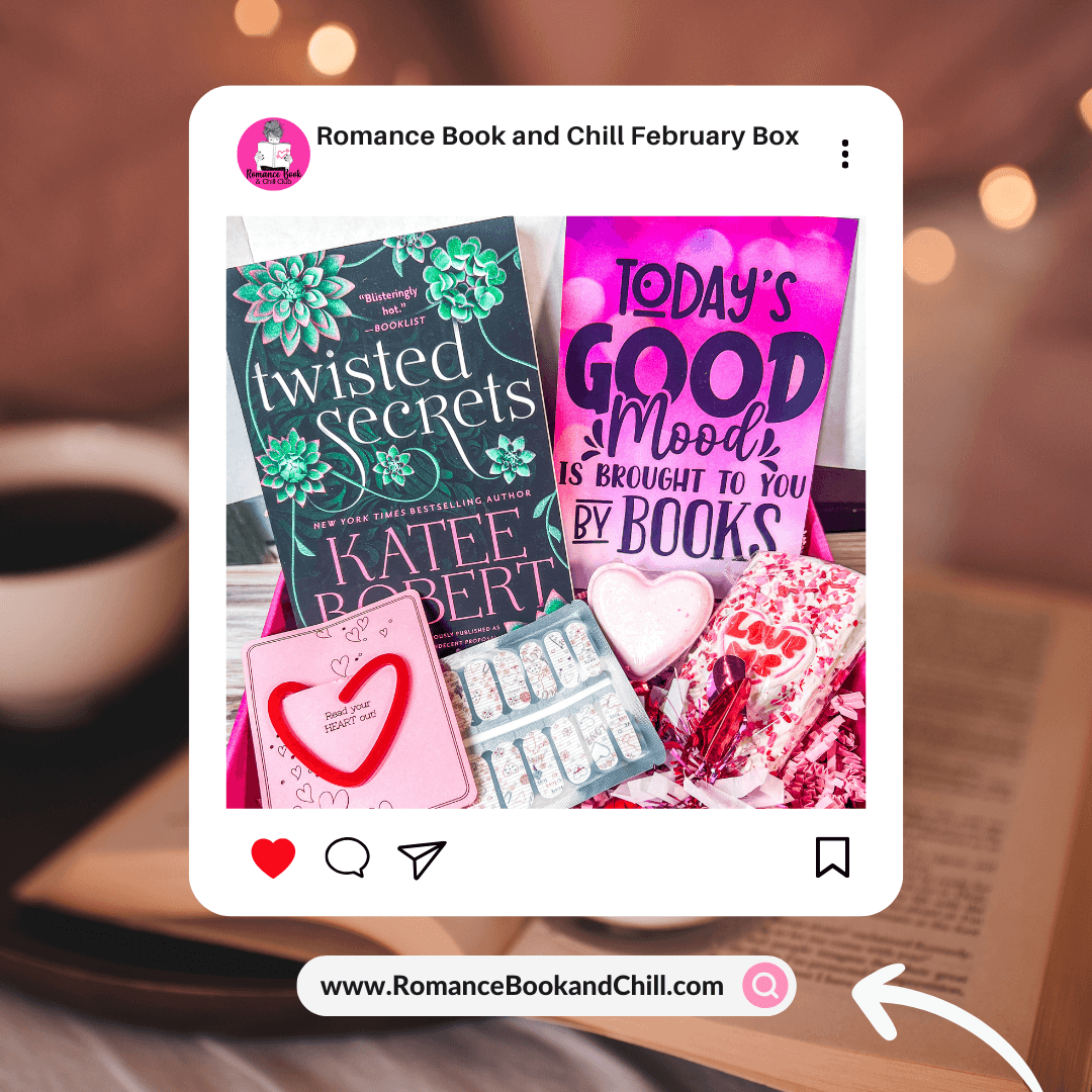 Romance Book and Chill box - Romance book subscription box
