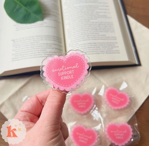 Emotional Support Kindle Grip