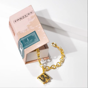 Book Charm Bracelet (Black)