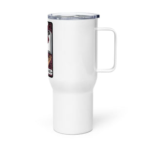 Mafia Romance Tarot Card Travel mug with a handle