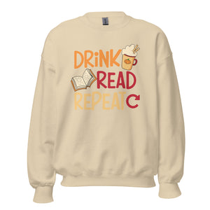 Drink Read Repeat  - Fall Edition Unisex Sweatshirt