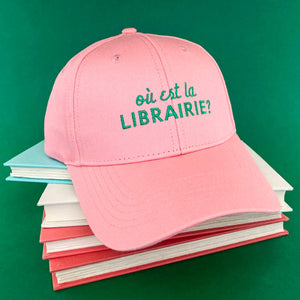 Ou est la Librairie "Where is the Bookstore" Bookish Hat