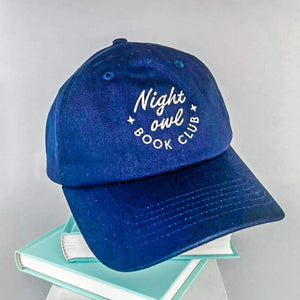 Night Owl Book Club Bookish Hat