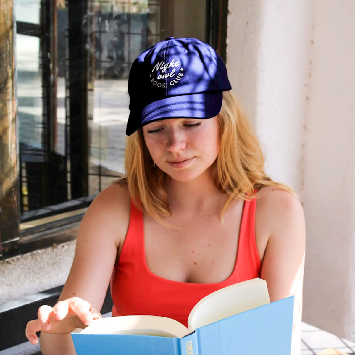 Night Owl Book Club Bookish Hat