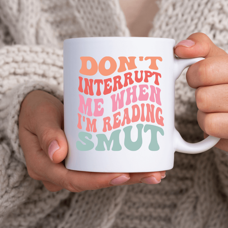 Smut Reader Travel Mug, Romance Reader, Smut Books, Smut Book