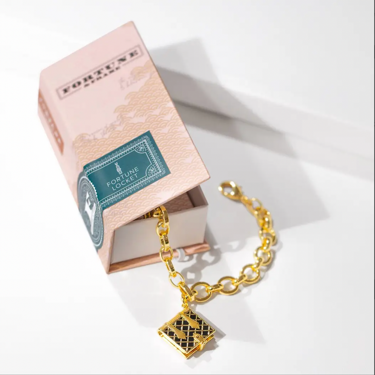 Book Charm Bracelet (Black)